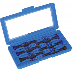 Raktų komplektas Cyclus Tools screwdrivers for precision mechanics in plastic box (720532)