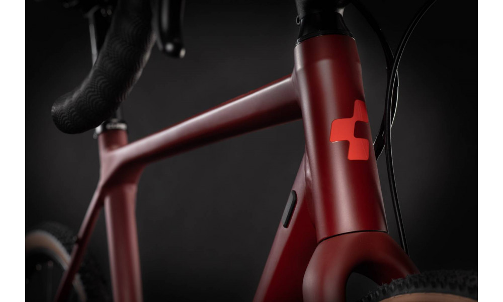 Dviratis Cube Cross Race SL red'n'red 2021 - 3