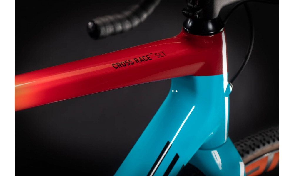 Dviratis Cube Cross Race C:62 SLT blue'n'redfading 2021 - 1