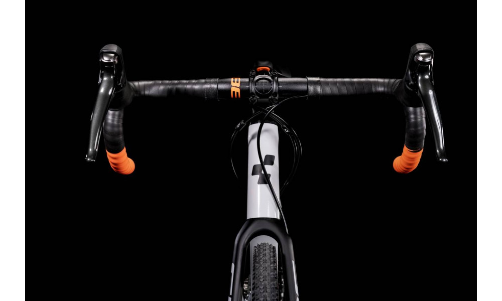 Dviratis Cube Cross Race grey'n'orange 2022 - 4