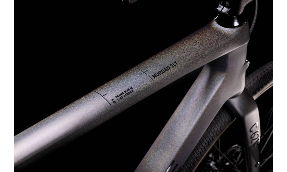 Dviratis Cube Nuroad C:62 SLT flatprizmblack'n'black 2022 - 3