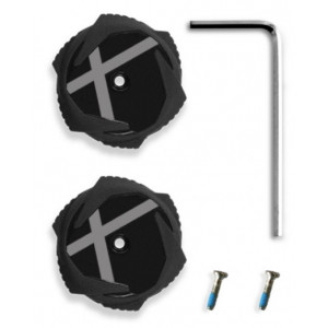 Batų raištelių varstymo ratukas Northwave SLW X-Dial black (2vnt.)