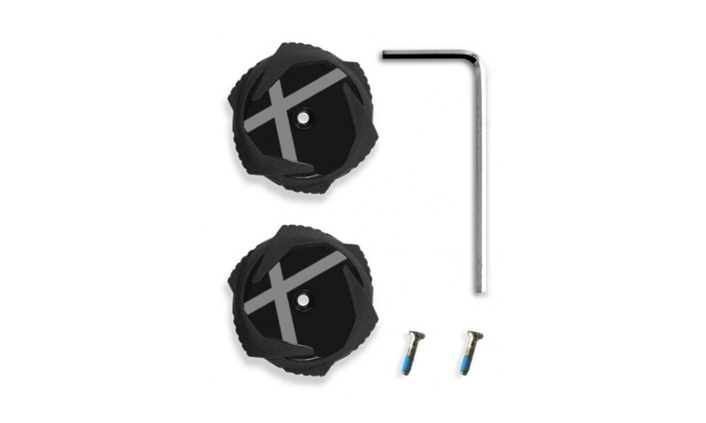 Batų raištelių varstymo ratukas Northwave SLW X-Dial black (2vnt.) 