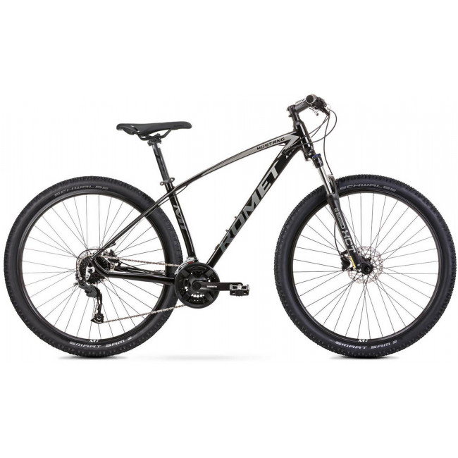 Dviratis Romet Mustang M1 29" LTD 2021 black-grey