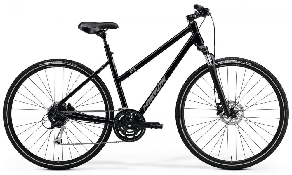 Dviratis Merida CROSSWAY 100 Lady glossy black 