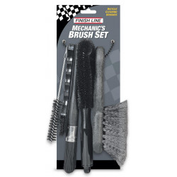 Dviračio priežiūros rinkinys Finish Line Brush Set (5vnt.)