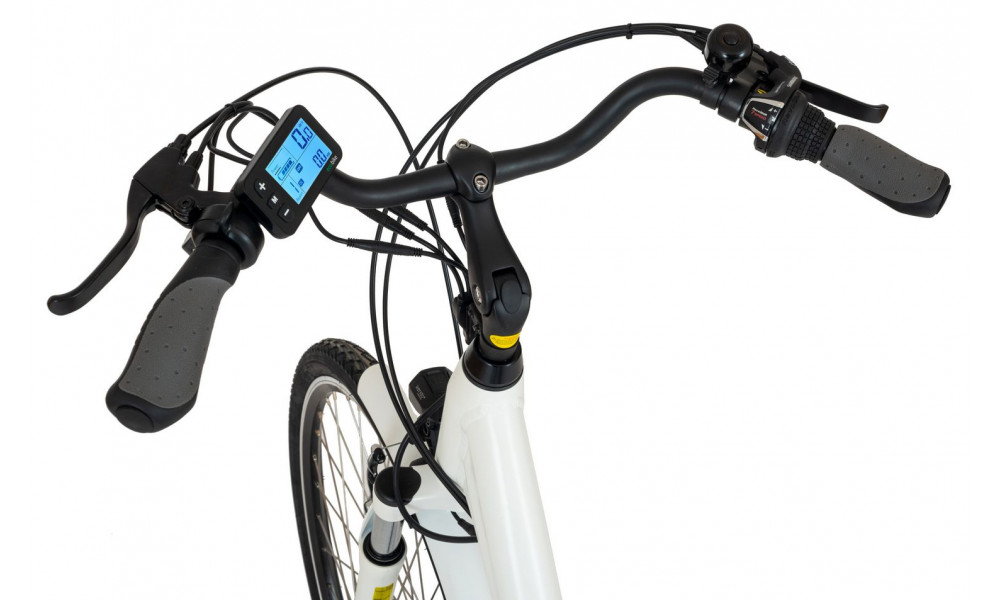 Elektrinis dviratis Ecobike Traffik 28" white - 12