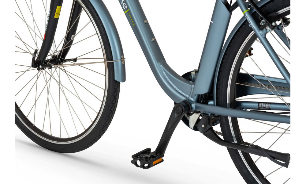 Elektrinis dviratis Ecobike Traffik 28" grey - 8