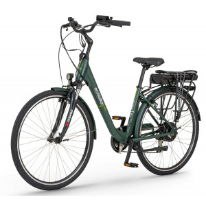 Elektrinis dviratis Ecobike Traffik 28" dark green