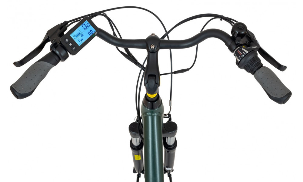 Elektrinis dviratis Ecobike Traffik 28" dark green - 6