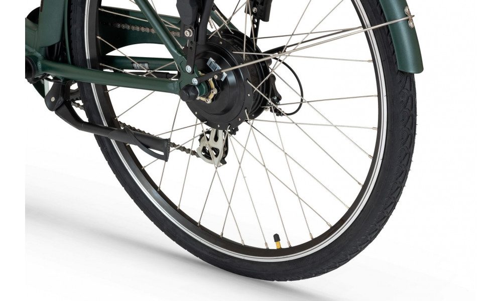 Elektrinis dviratis Ecobike Traffik 28" dark green - 9