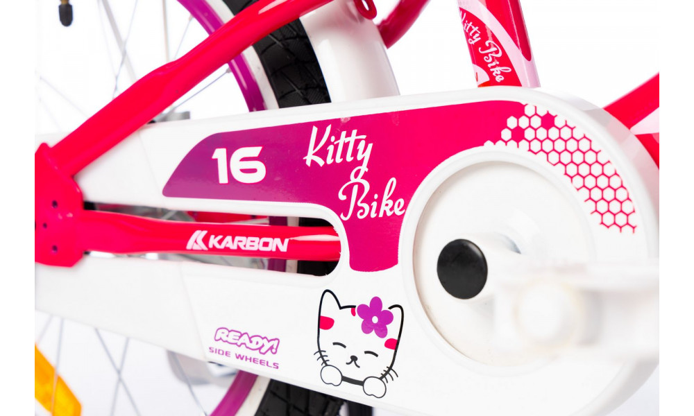 Dviratis Karbon Kitty 16 pink-white - 18