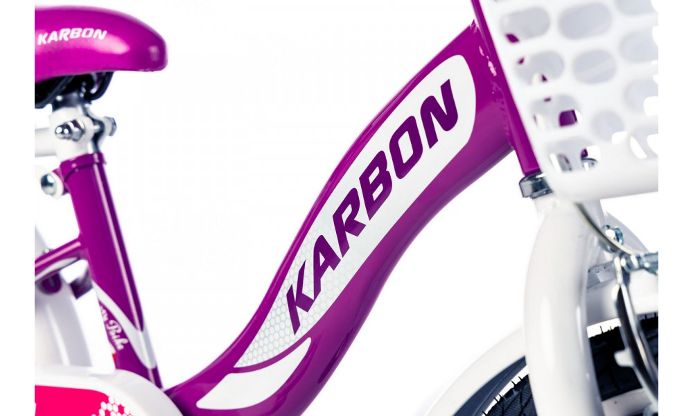 Dviratis Karbon Kitty 16 violet-white - 4