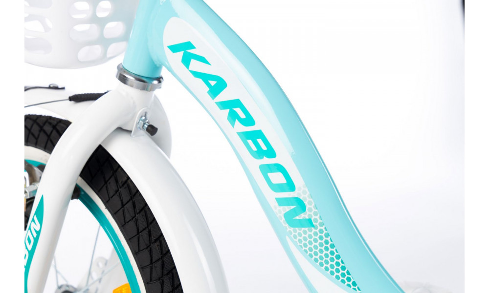 Dviratis Karbon Kitty 16 turquoise-white - 7