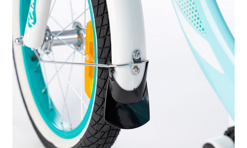 Dviratis Karbon Kitty 16 turquoise-white - 12