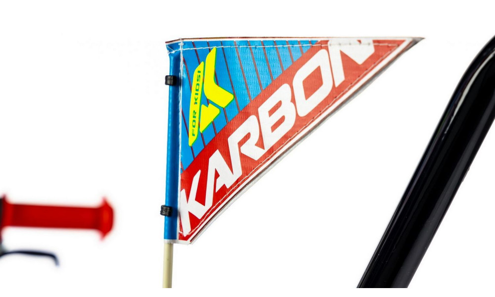 Dviratis Karbon Alvin 16 blue-red - 2