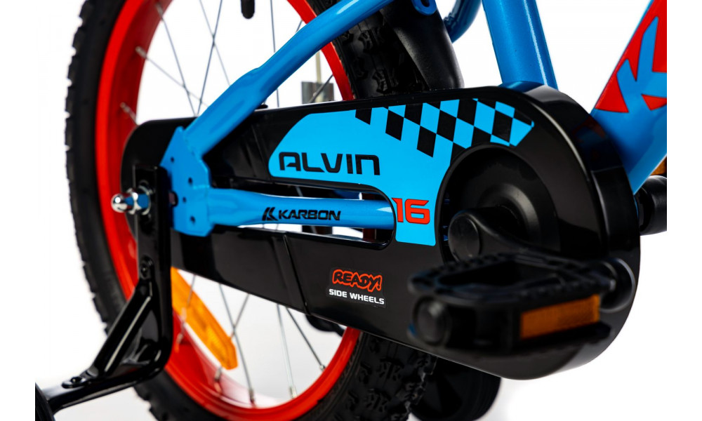 Dviratis Karbon Alvin 16 blue-red - 3