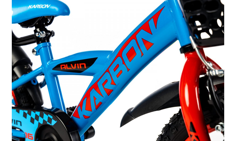Dviratis Karbon Alvin 16 blue-red - 4