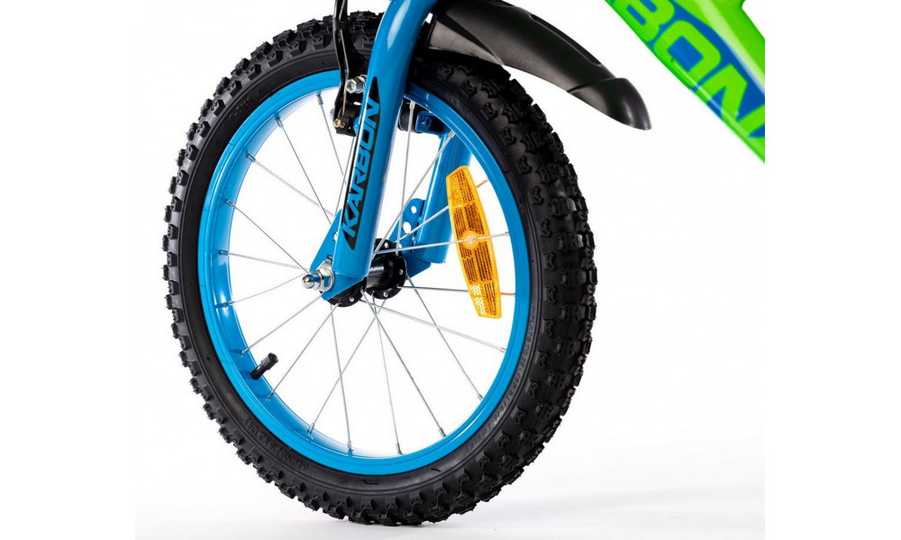 Dviratis Karbon Alvin 16 green-blue - 5