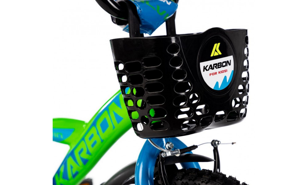 Dviratis Karbon Alvin 16 green-blue - 9
