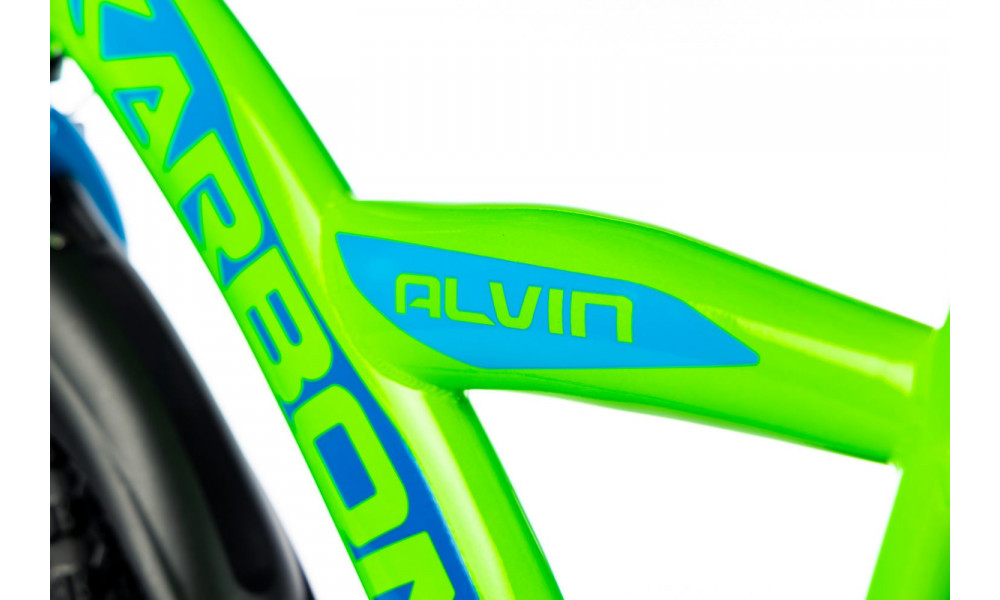 Dviratis Karbon Alvin 20 green-blue - 4