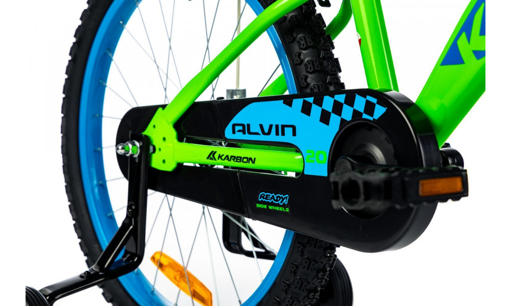 Dviratis Karbon Alvin 20 green-blue - 5