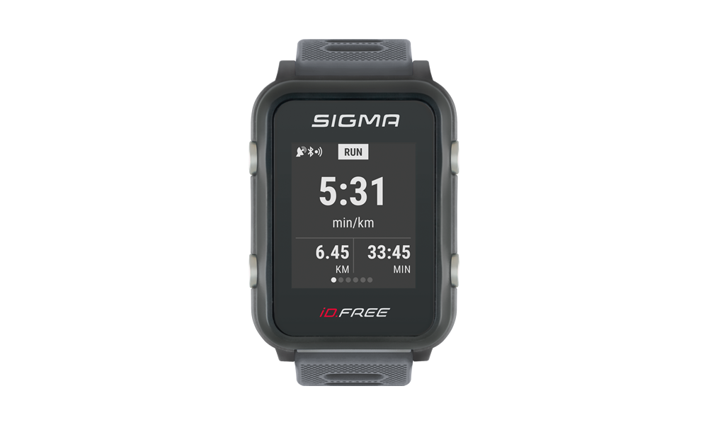 Sportinis laikrodis / pulsometras SIGMA iD.FREE grey - 6