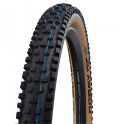Padanga 27.5" Schwalbe Nobby Nic HS 602 Evo Fold TLE 62-584 / 27.5x2.40 Super Ground Addix SpeedGrip Bronze