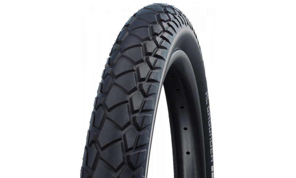 Padanga 29" Schwalbe Al Grounder HS 611, Perf Wired 60-622 / 29x2.35 DD Addix Reflex 