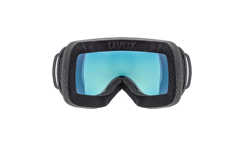 Slidinėjimo akiniai Uvex downhill 2000 FM black mat dl/orange-blue - 3