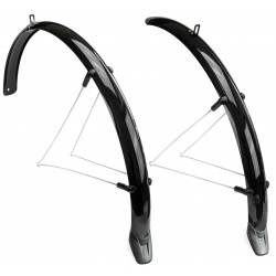 Skydelių komplektas Azimut Rapido 28" 51mm w/ mudflap black