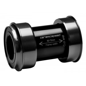 Miniklio velenas CeramicSpeed PF30A / PF46X73 for SRAM GXP 24 / 22,2mm black (104898)