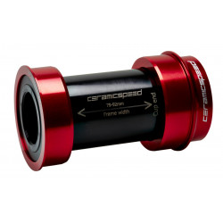 Miniklio velenas CeramicSpeed BBright / PF46X79 for Shimano/FSA/Rotor 24mm red (105171)