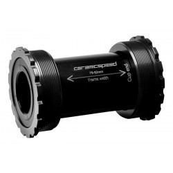 Miniklio velenas CeramicSpeed T47 / Threaded 47X86/85 for Shimano/FSA/Rotor 24mm black (105148)