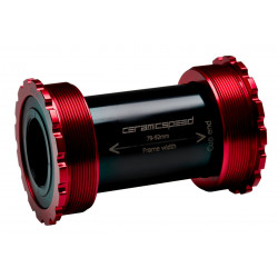 Miniklio velenas CeramicSpeed T47 / Threaded 47X86/85 for SRAM GXP 24 / 22,2mm red (105152)
