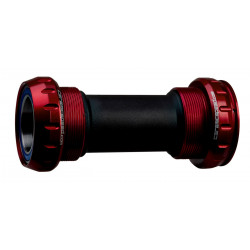 Miniklio velenas CeramicSpeed BSA Coated 68mm for Campagnolo UltraTorque 25mm red (101314)