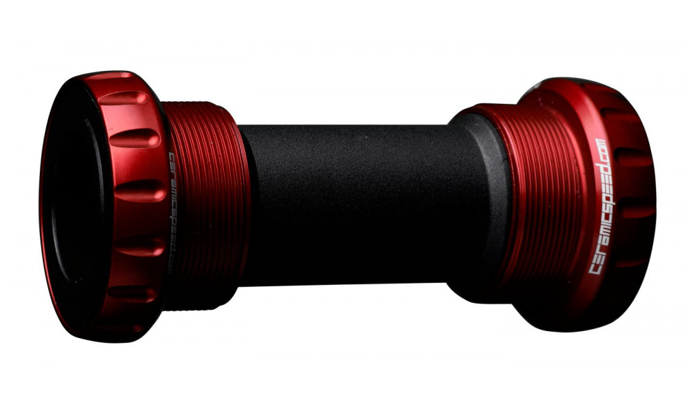 Miniklio velenas CeramicSpeed ITA Road Coated 70mm for SRAM GXP 24 / 22,2mm red (101338) 