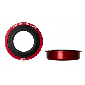 Miniklio velenas CeramicSpeed Coated BB86 /PF41X86.5 for SRAM GXP 24 / 22,2mm red (105340)