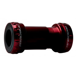 Miniklio velenas CeramicSpeed Road Coated BB30 / PF42X68 for Shimano/FSA/Rotor 24mm red (101357)