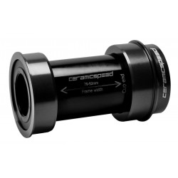Miniklio velenas CeramicSpeed Coated BBright / PF46X79 for Shimano/FSA/Rotor 24mm black (105178)