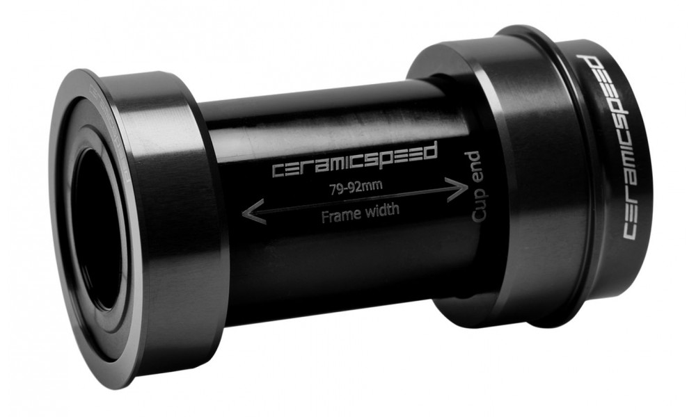 Miniklio velenas CeramicSpeed Coated BBright / PF46X79 for SRAM DUB 29 mm black (106778) 