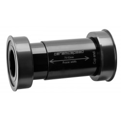 Miniklio velenas CeramicSpeed Coated EVO386 / PF46X86 for SRAM GXP 24 / 22,2mm black (101441)