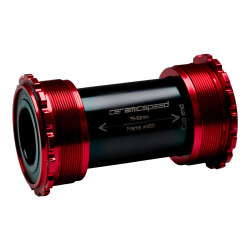 Miniklio velenas CeramicSpeed T45 Coated Threadfit 82.5 for SRAM GXP 24 / 22,2mm red (105145)