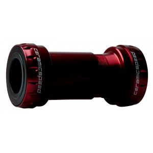 Miniklio velenas CeramicSpeed MTB Coated BB30 MTB / PF42X73 for Shimano/FSA/Rotor 24mm red (106017)