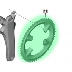 Priekinis dantratis Shimano ULTEGRA FC-R8100 52T-NH