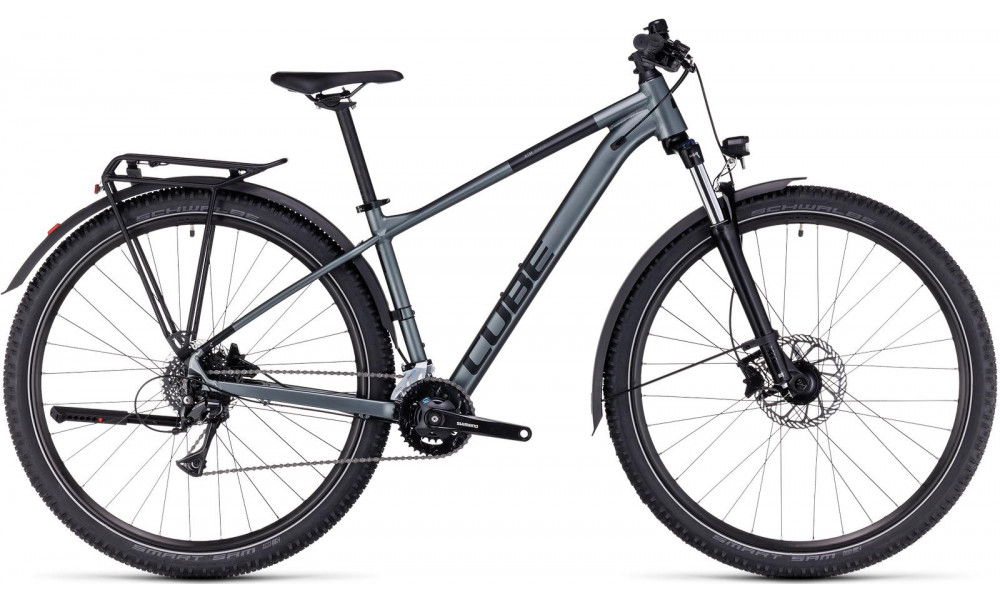 Dviratis Cube Aim Race Allroad 27.5 flashgrey'n'black 2023 - 1