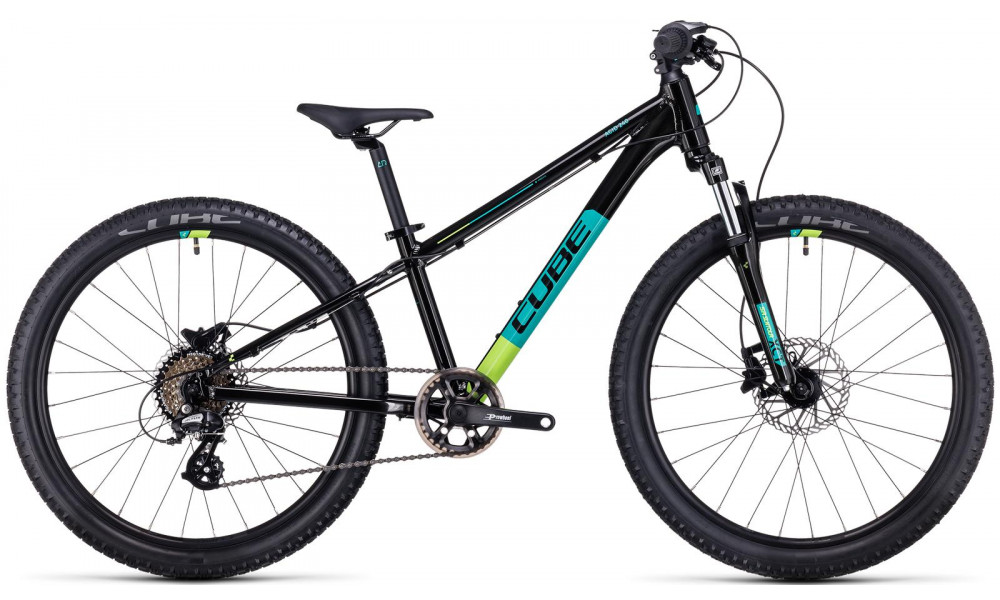 Dviratis Cube Acid 240 Disc black'n'green 2023 - 1