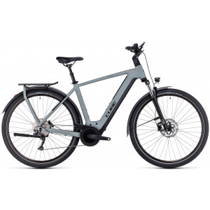 Elektrinis dviratis Cube Kathmandu Hybrid ONE 625 swampgrey'n'black 2023