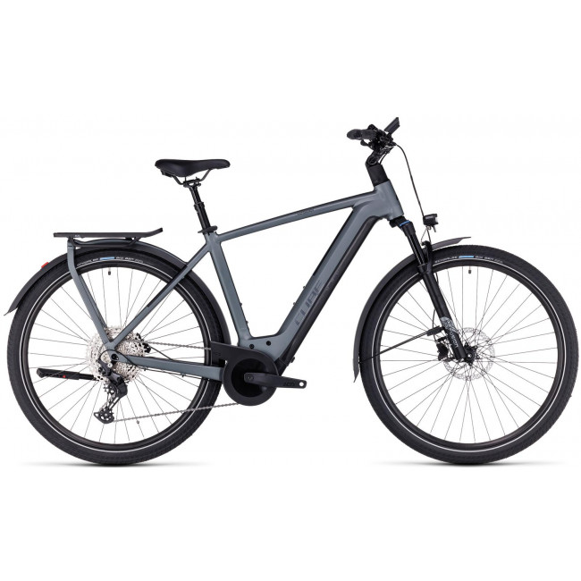 Elektrinis dviratis Cube Kathmandu Hybrid Pro 750 flashgrey'n'metal 2023