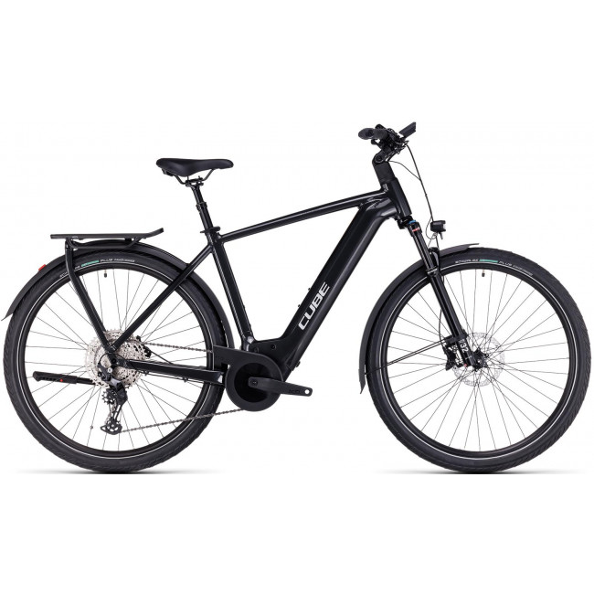Elektrinis dviratis Cube Kathmandu Hybrid EXC 750 grey'n'silver 2023